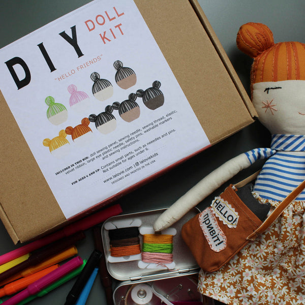 DOLLIY - Animal Girl DIY Doll Making Kit