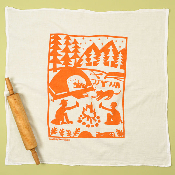 Camping Memories Dish Towel/cute Dish Towels/camping Gifts/kitchen