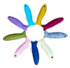 Felt sardine catnip toy from Miso Handmade- assorted colors shown