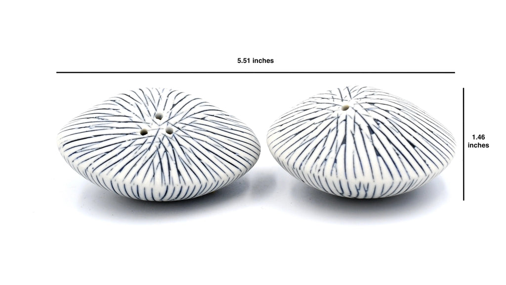 Art Floral Trading- Sea Shell Salt & Pepper Shaker, dimensions