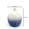 GUGU Speckled Blue Porcelain Bud Vase