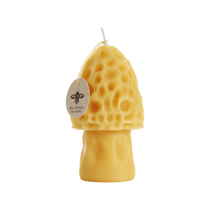 Big Dipper Wax Works- Morel Mushroom Candle