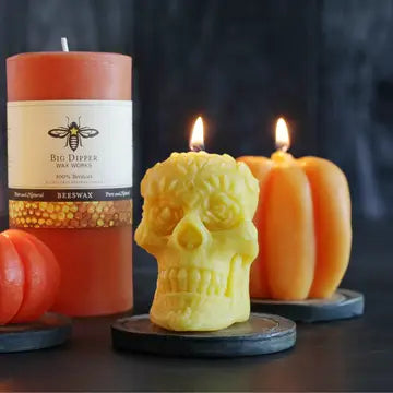 Big Dipper Wax Works- Sugar Skull Candle