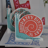 Snail Happy Birthday Card