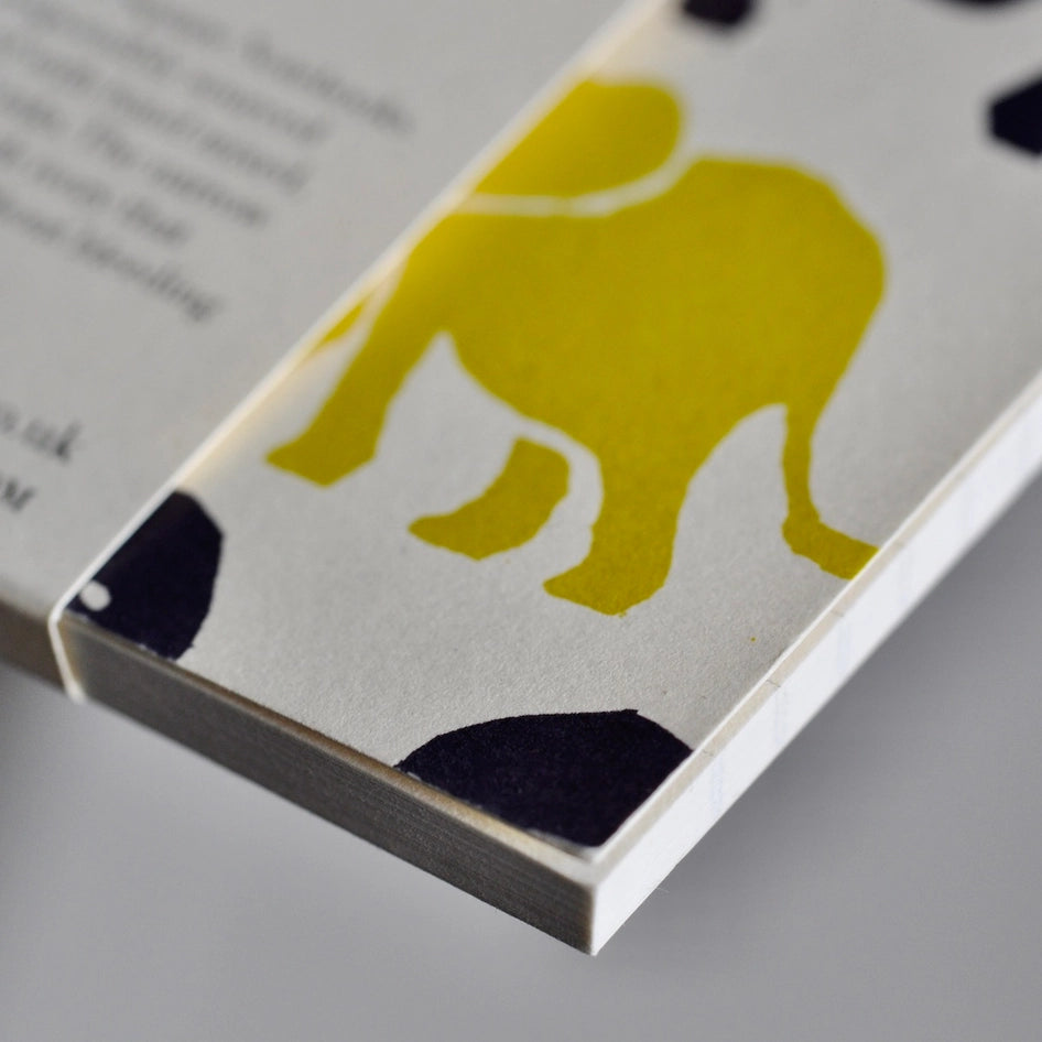 Square Notebook- Elephants