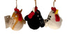 Felt Chicken Ornaments from Winding Road