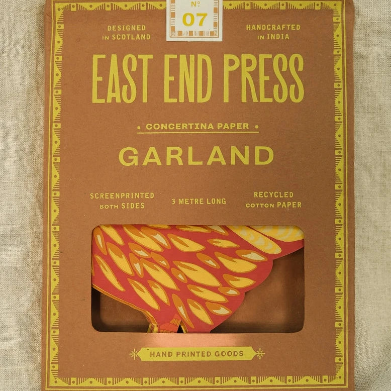 East End Press- Chicken Concertina Garland