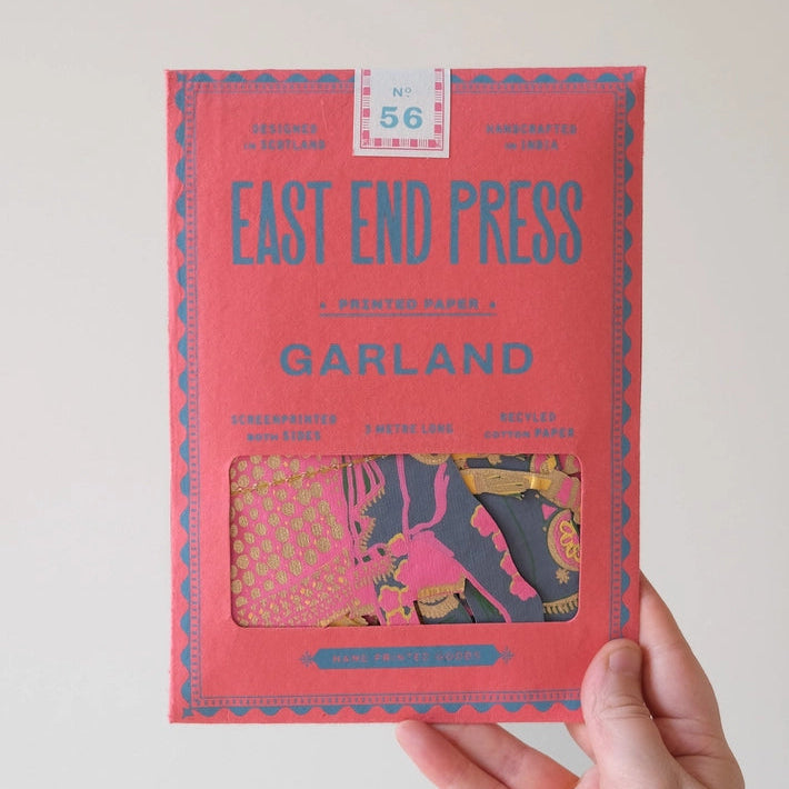 East End Press- India Garland