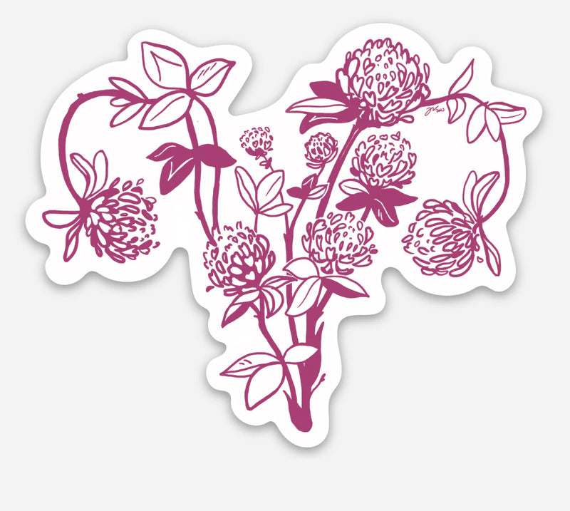 The Botanical Uteri Sticker Series