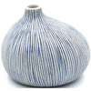 GUGU Porcelain Bud Vase- striped