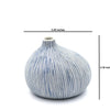 GUGU Porcelain Bud Vase- striped