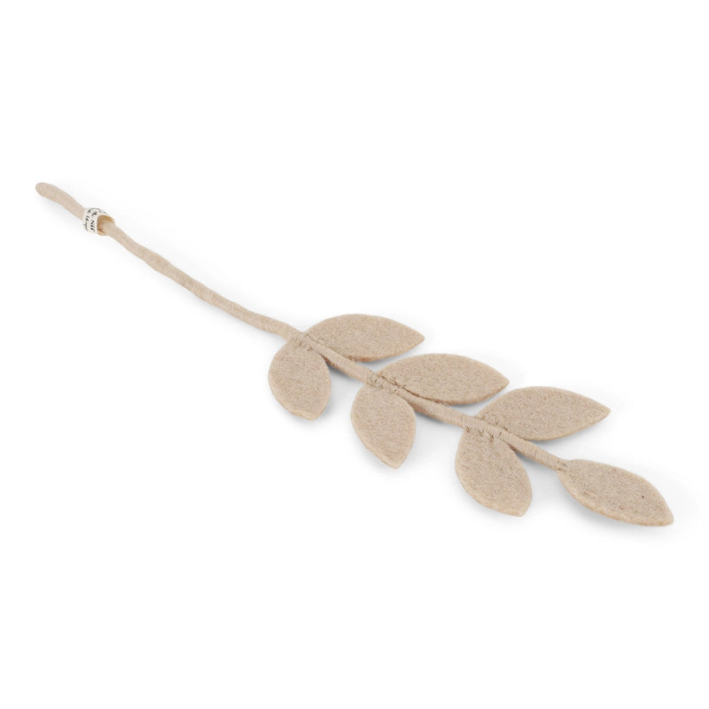 Gry & Sif Beige Leaf Branch