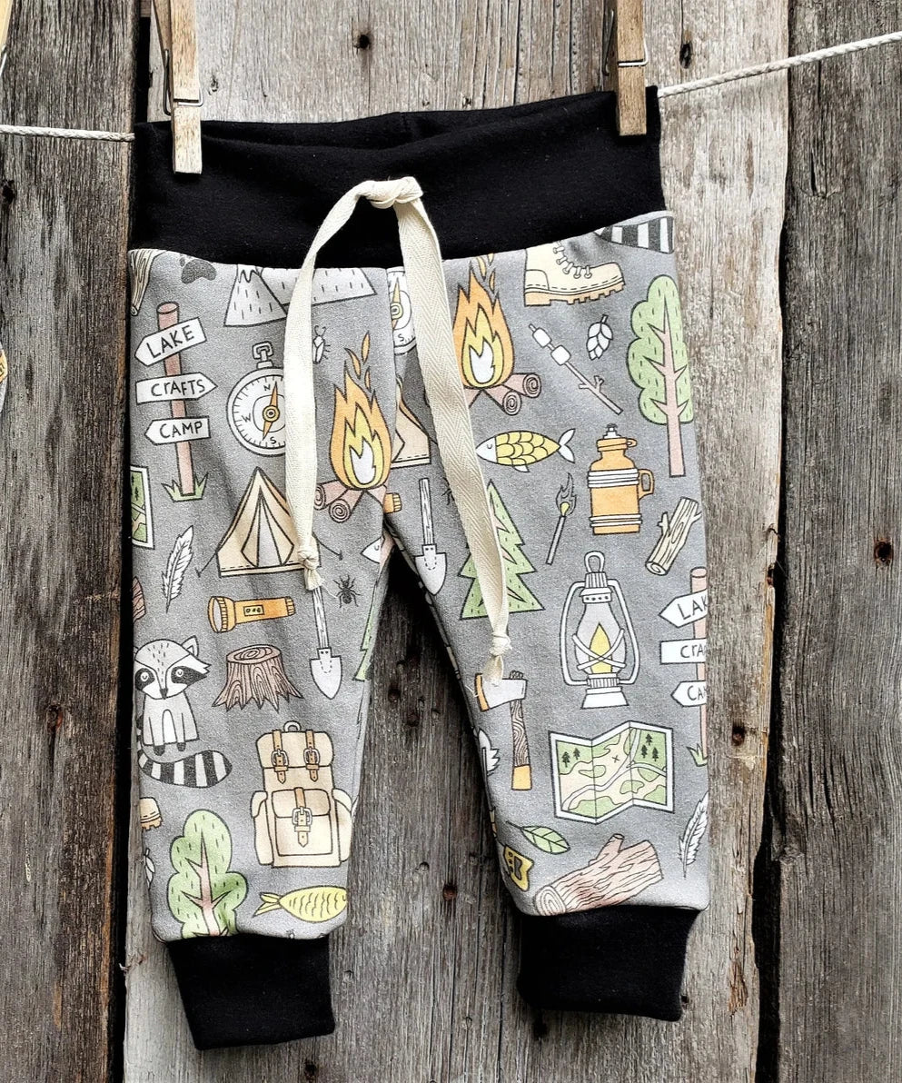 Baby Leggings: Happy Camper