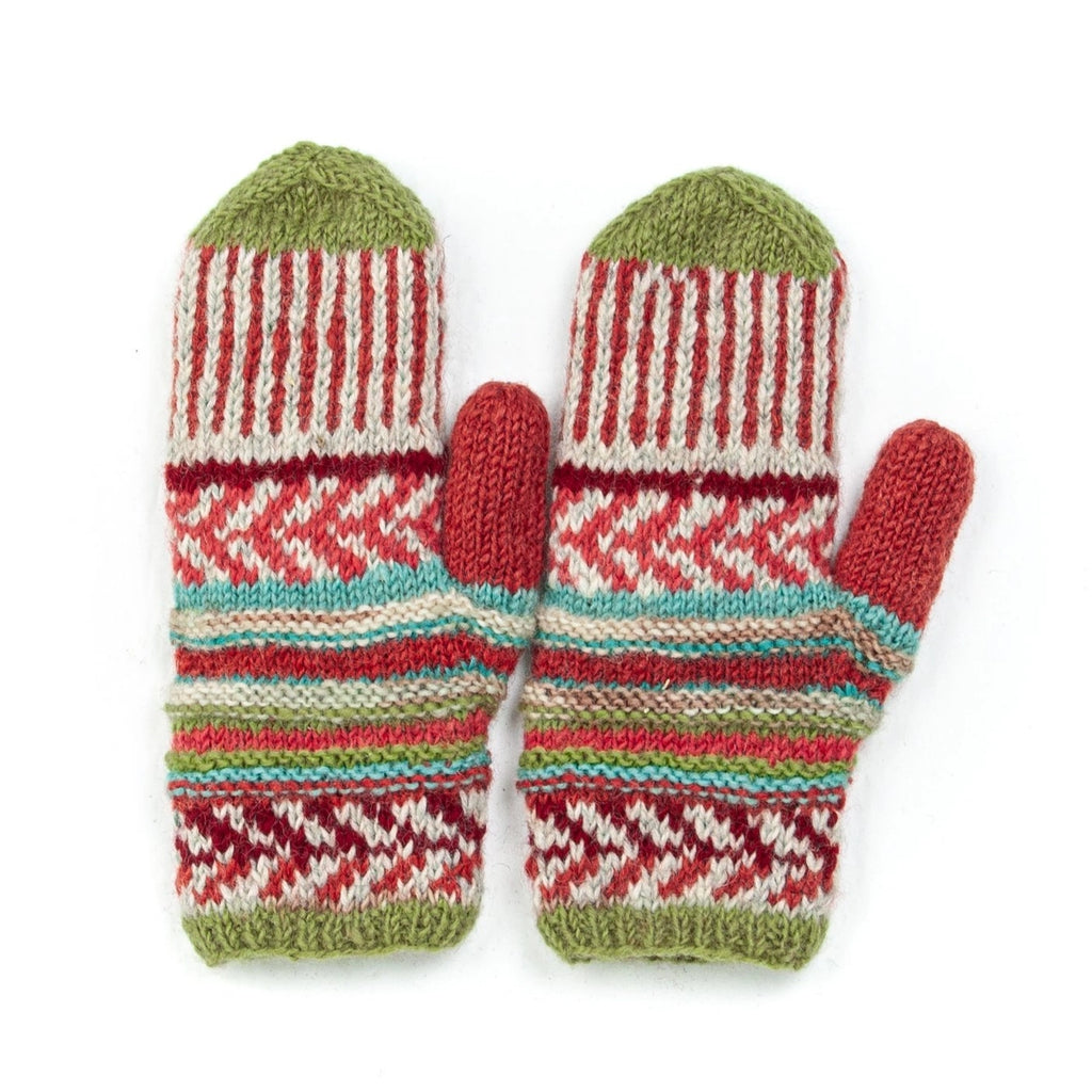 Lost Horizens Wool Handwarmers- Nina Clay