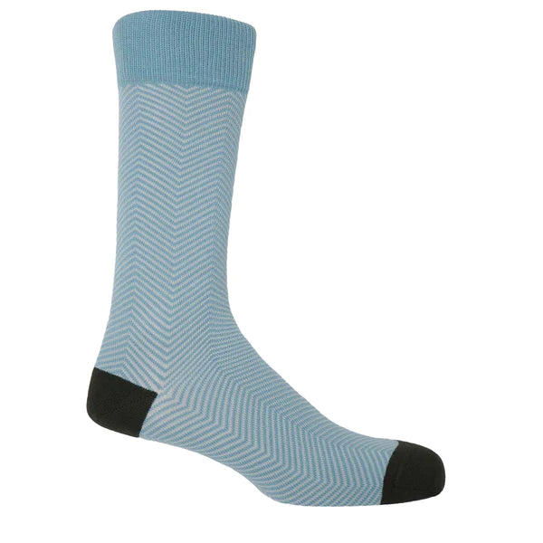 Peper Harow- Taylor Men's Socks Sky