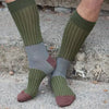 Oxford Stripe Men's Luxury Socks