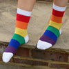 Block Stripe Women's Luxury Socks