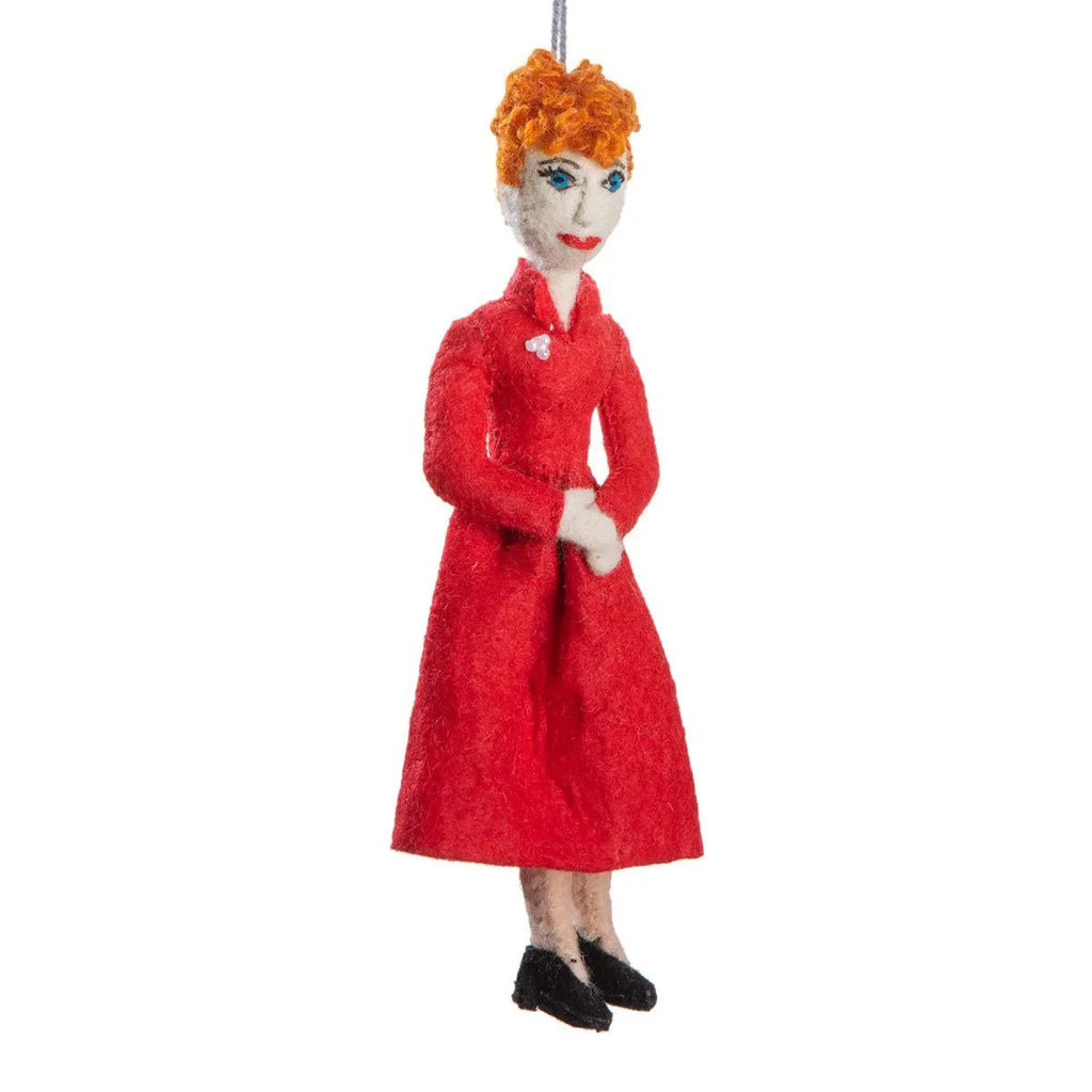 Felt Figurine: Lucille Ball Ornament