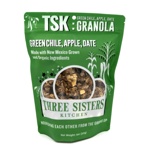 Three Sisters Kitchen- Green Chile, Apple, Date Granola