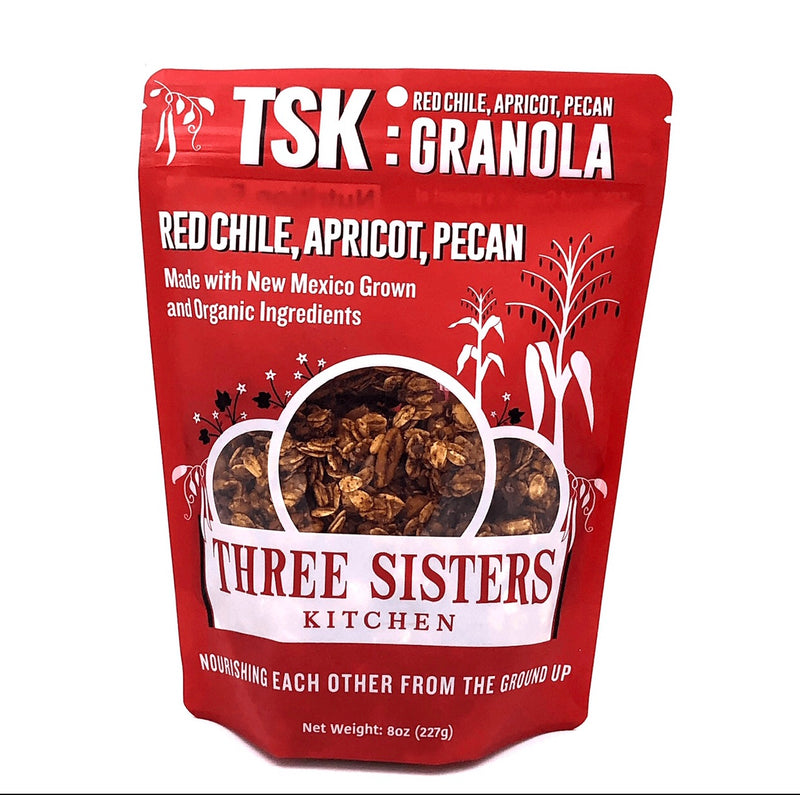 Three Sisters Kitchen- Red Chile, Apricot, Pecan Granola