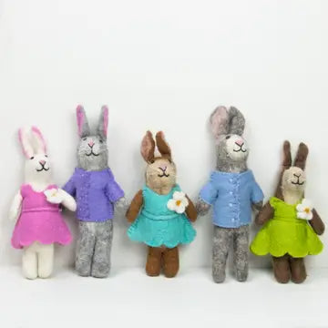 Felt Bunny Dolls