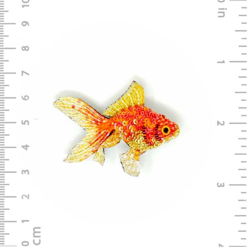 Fantail Goldfish Brooch