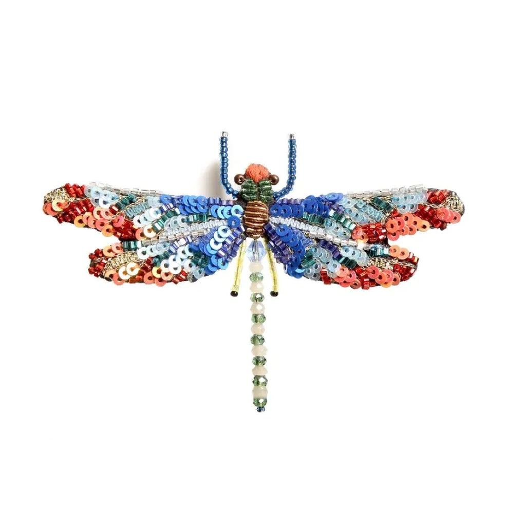 Sunrise Dragonfly Brooch