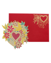 Floral Heart Card by East End Press