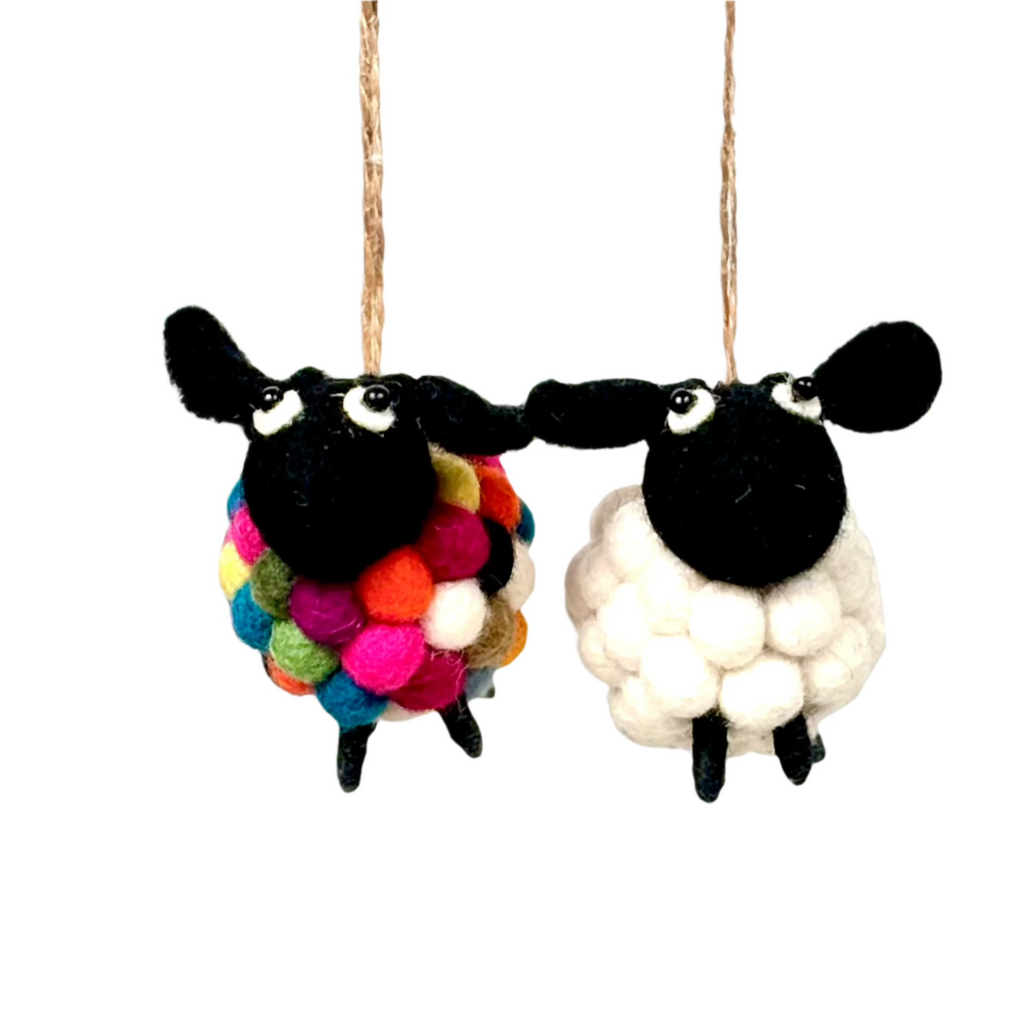 Felt Little Sheep Ornament