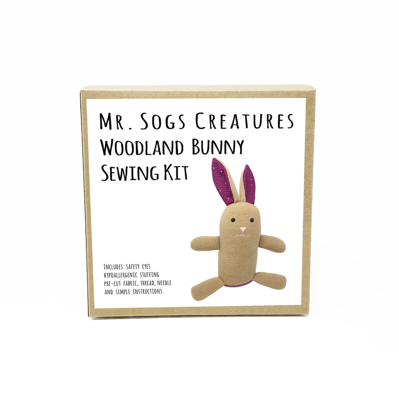 Mr. Sogs Woodland Creatures DIY Sewing Kits Bunny