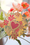 Floral Heart Card by East End Press