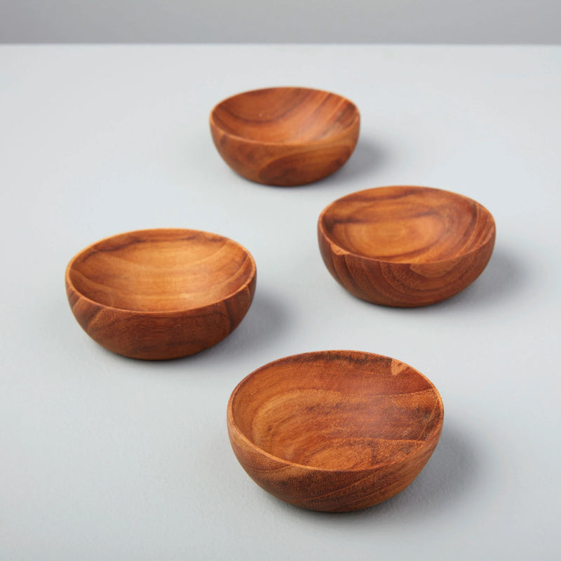 Round Wooden Bowl