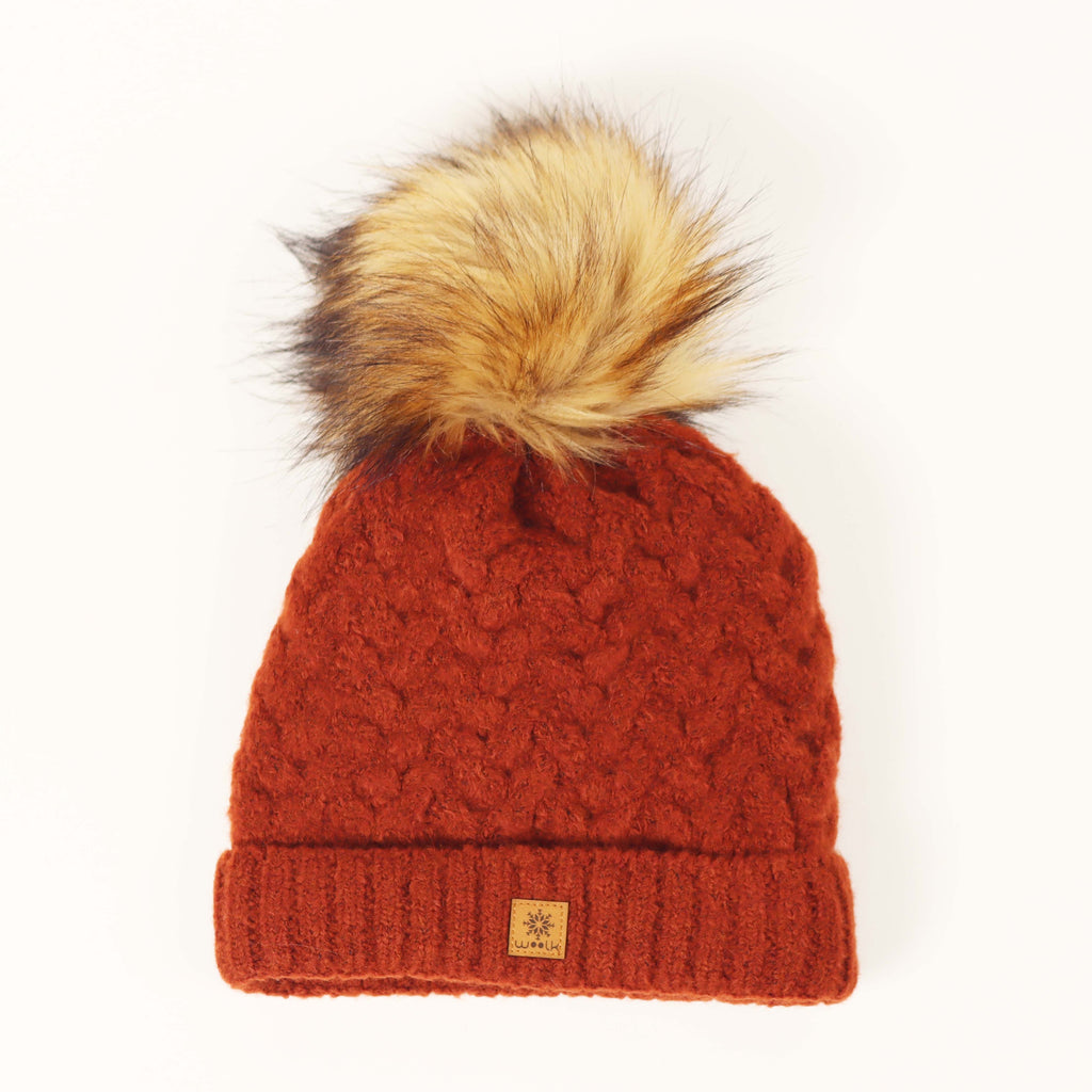 WOOLK Pom Knitwear Hat