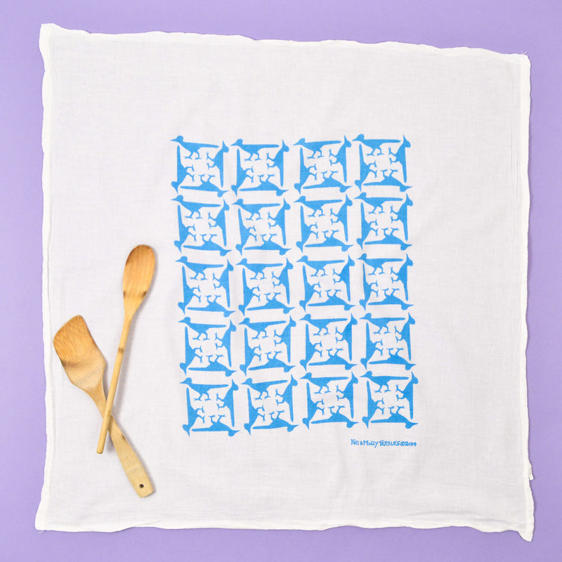 Kei & Molly Textiles Flour Sack Dish Towel: Thank You – Kei