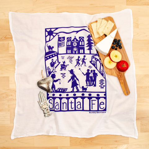 Kei & Molly Textiles Flour Sack Dish Towel: Adobe House – Kei