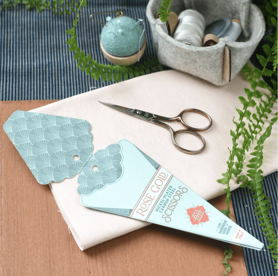 Rose Gold Swan Thread Scissors – Matchy Matchy Sewing Club